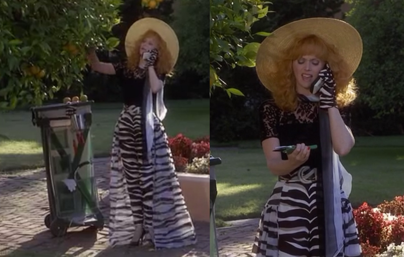 Illustration for article titled Every Outfit Shelley Long Wears in Troop Beverly Hills, Ranked